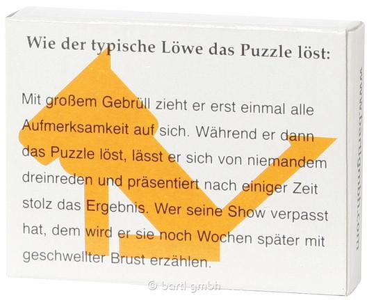 Sternzeichen-Puzzle Der Löwe